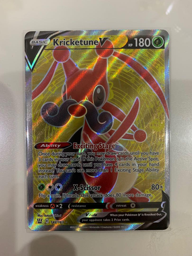 pokemon card kricketune Pokémon TCG: Kricketune AR 174/172 S12a VSTAR Universe