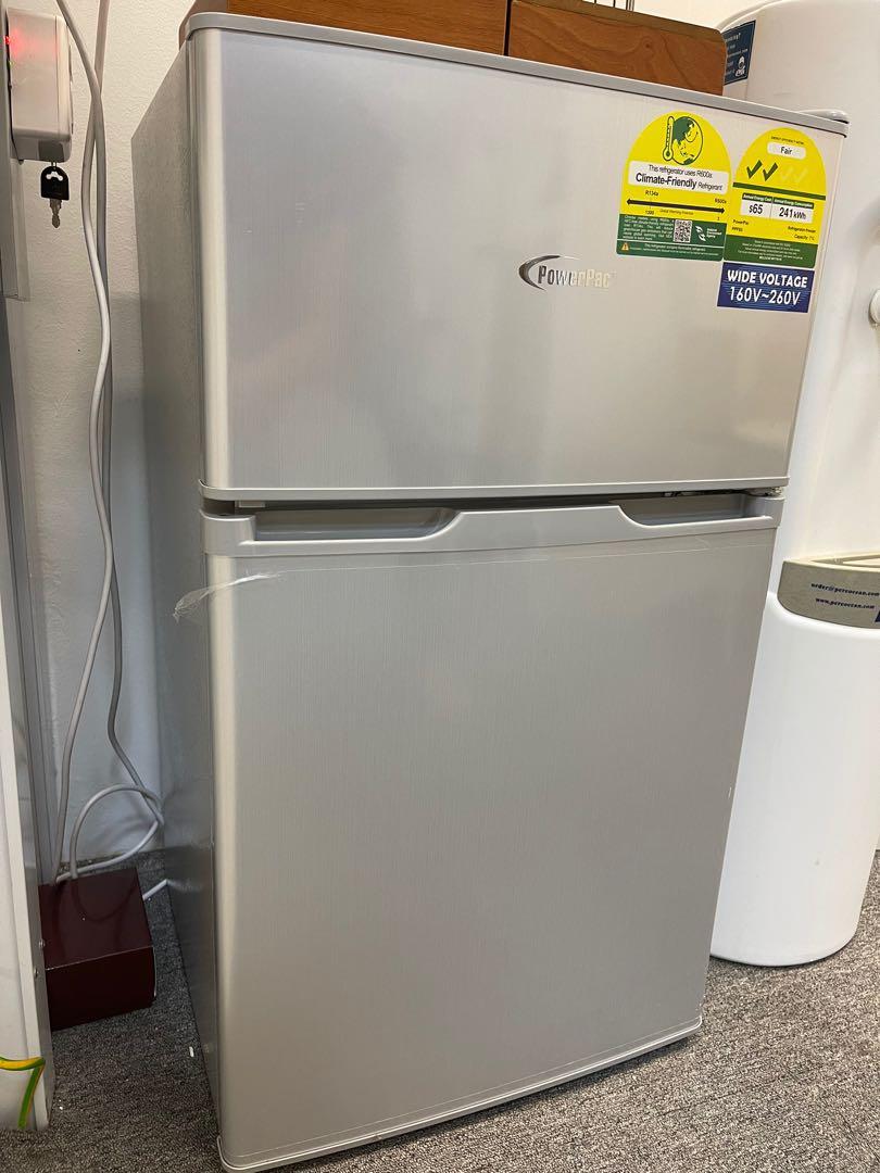 PowerPac 71L 2 Door Mini Bar Fridge with Freezer (PPF85), Home