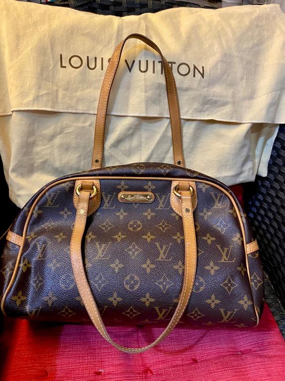 Pre-loved Authentic Iconic Louis Vuitton Monogram Bowling Bag, Women's  Fashion, Bags & Wallets, Purses & Pouches on Carousell