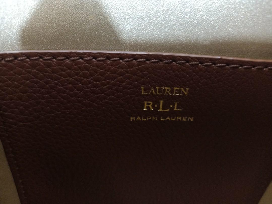 Lauren by Ralph Lauren Vegan Leather Keaton Tote Bag, Women's Fashion, Bags & Wallets, Tote Bags