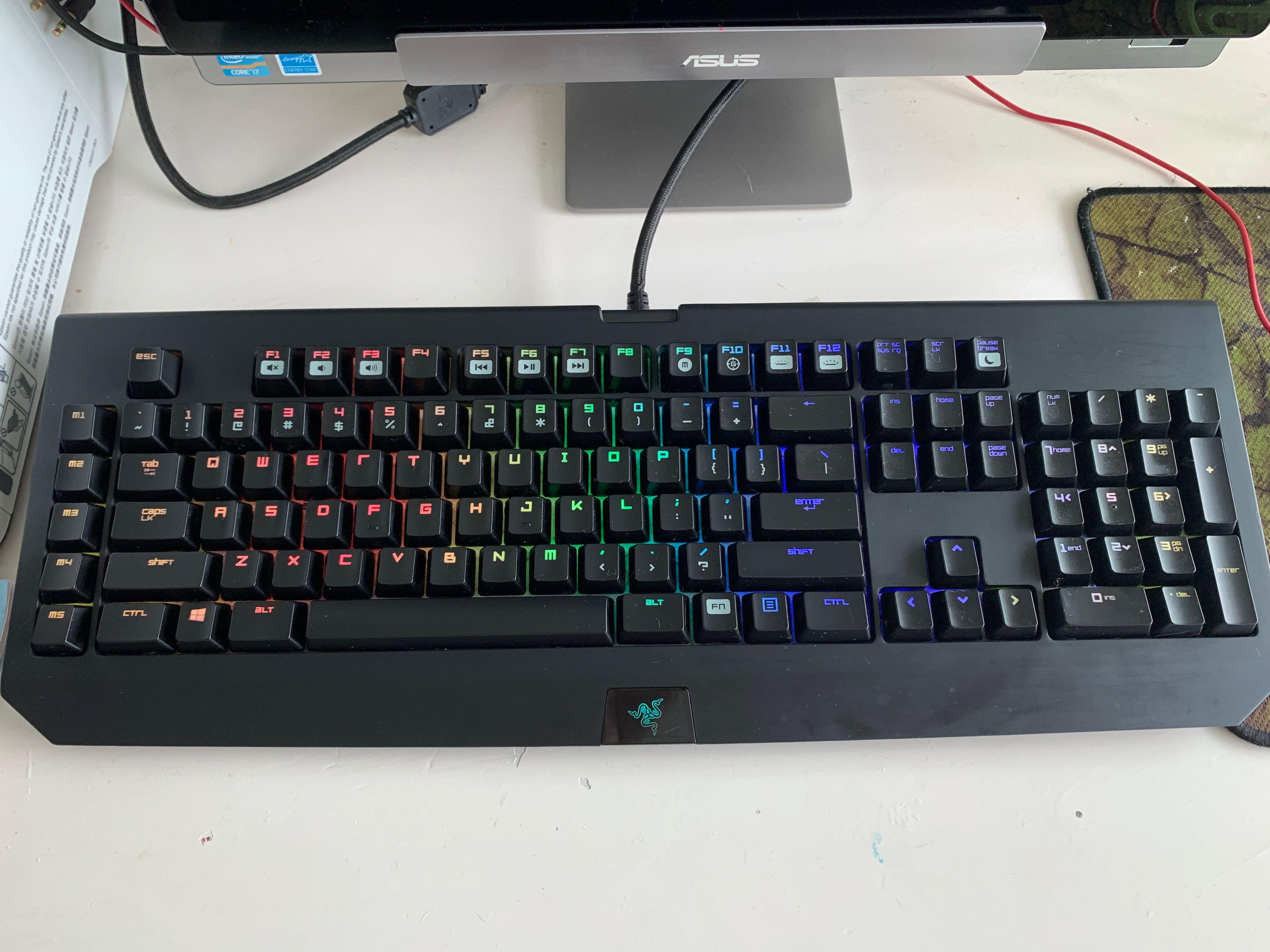 Razer Blackwidow Chroma Ultimate Keyboard 機械鍵盤青軸rgb 電子產品 電腦 平板電腦 Carousell Razer Blackwidow Chroma Ultimate Keyboard 機械鍵盤青軸rgb 電子產品 電腦 平板電腦 Carousell