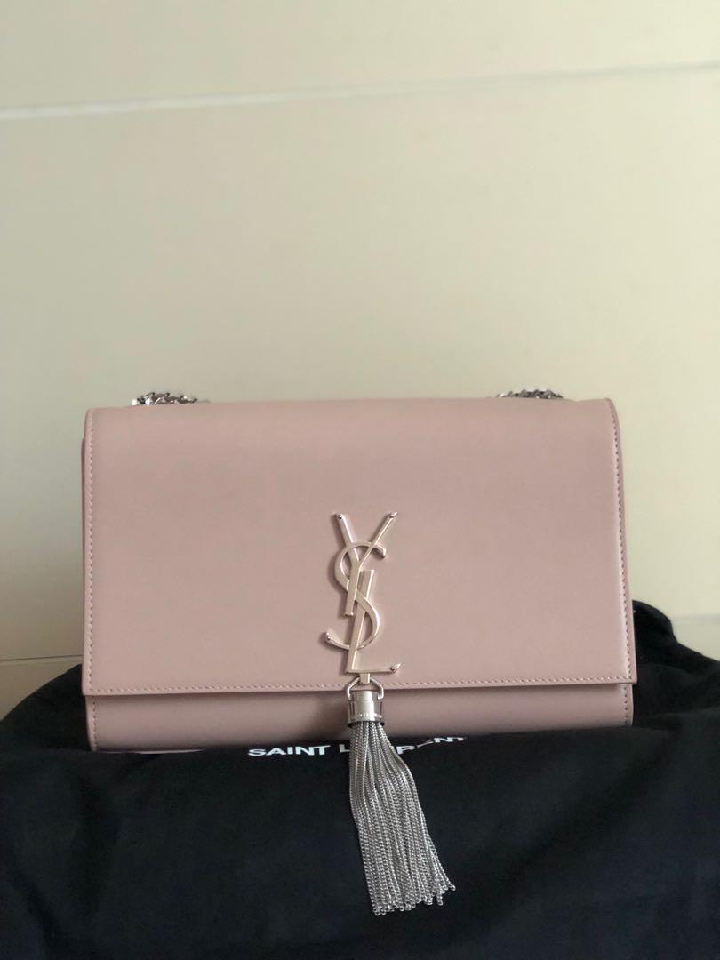 Ysl pink kate best sale bag