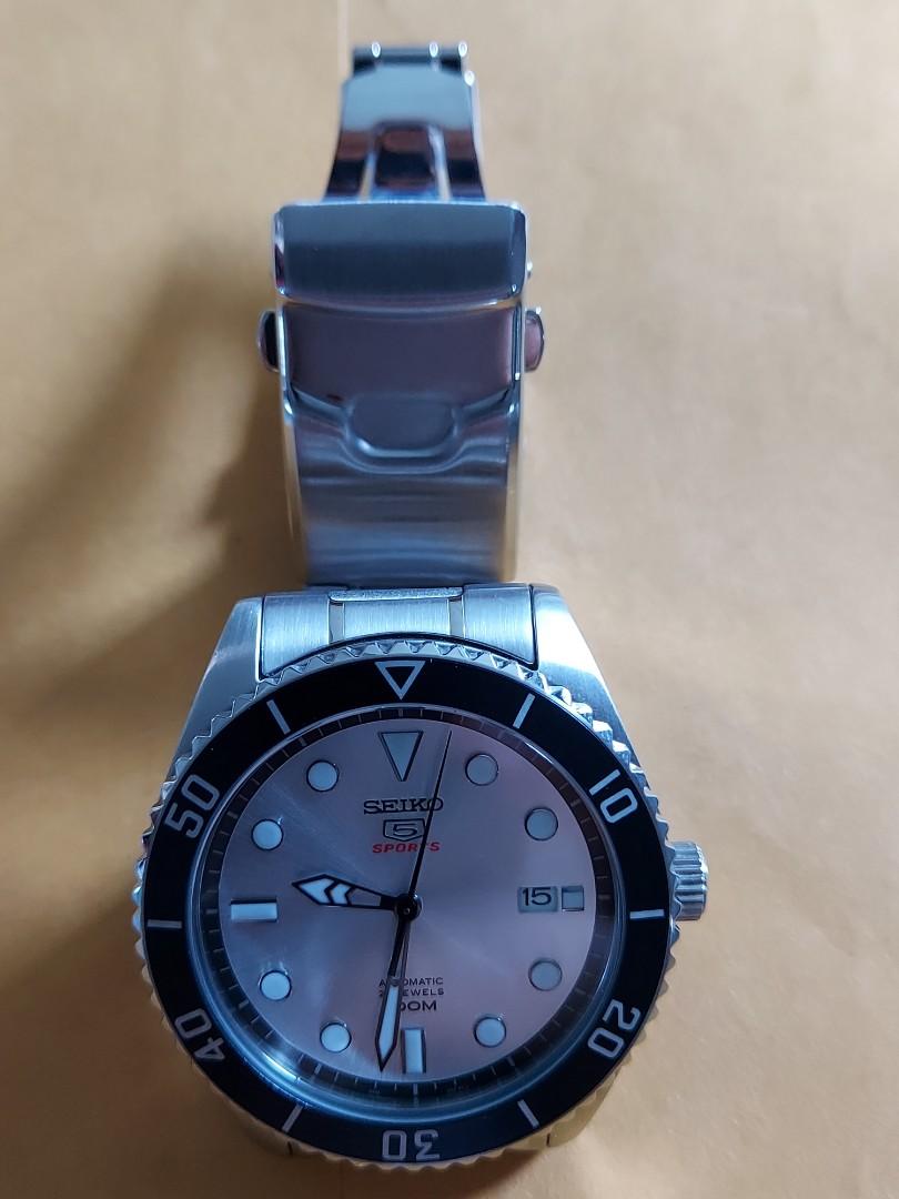 SEIKO 46mm, M148-B1, fully Automatic, Sports Equipment, Other Sports  Equipment and Supplies on Carousell