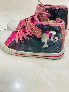 Sepatu anak perempuan barbie preloved