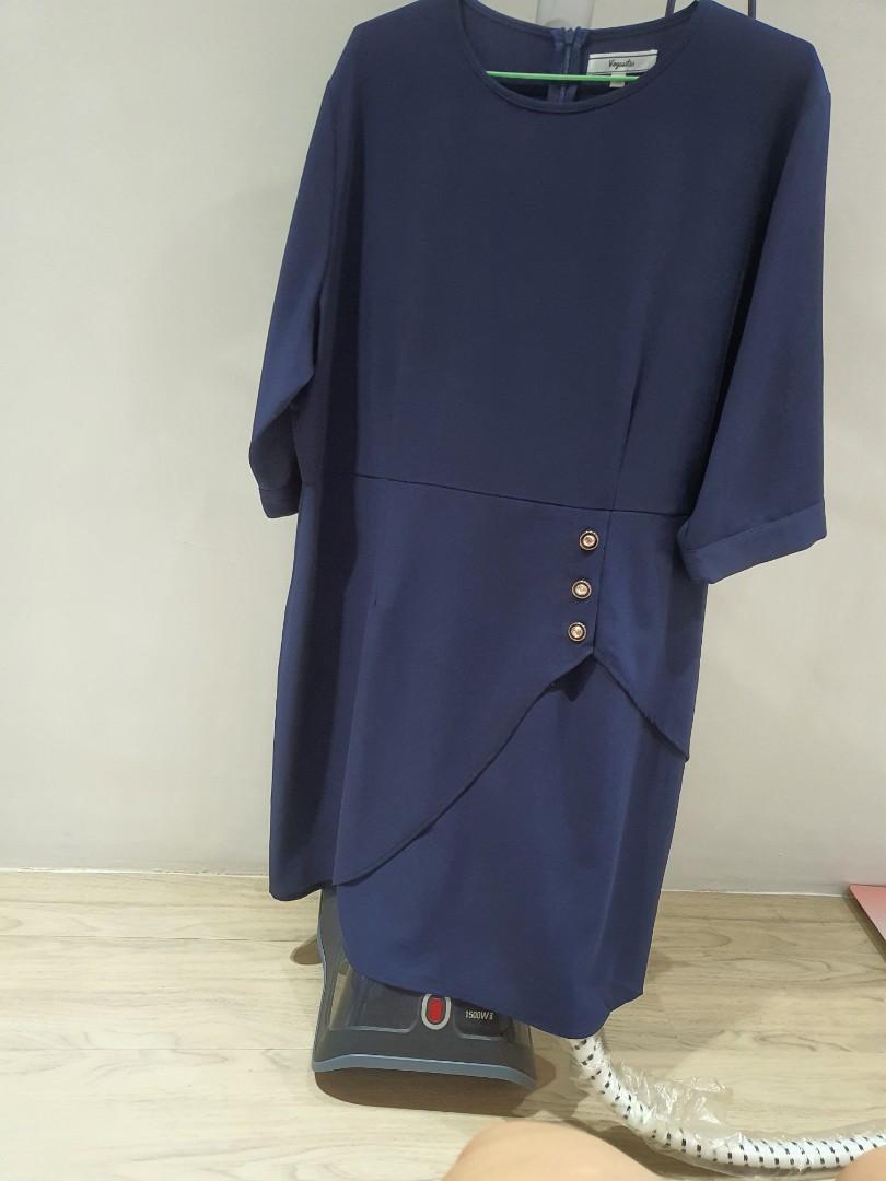 Size 18 Blue Dress, Women's Fashion 