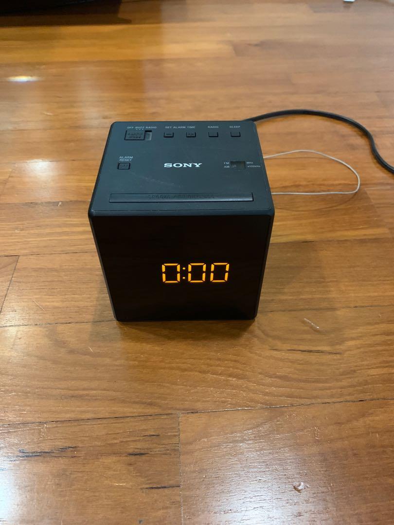 Sony alarm clock, Furniture & Home Living, Home Decor, Clocks on Carousell