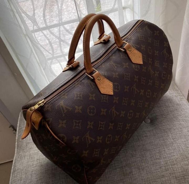 Louis Vuitton Speedy 40 Used Lv Handbag Brown Monogram Satchel Listed By  Elhusuba - Tradesy