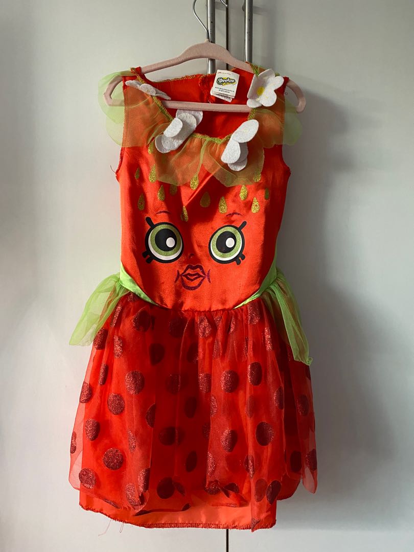 Strawberry shopkin 2025 costume