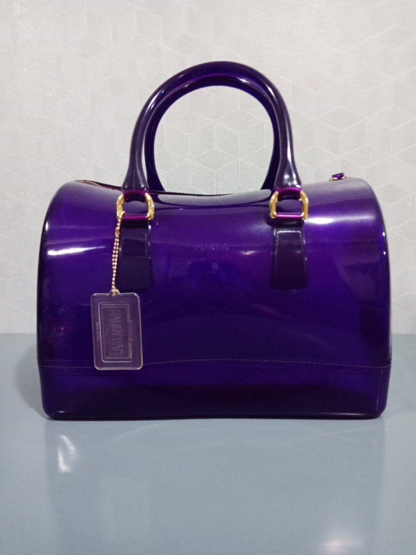 Tas furla top jelly original