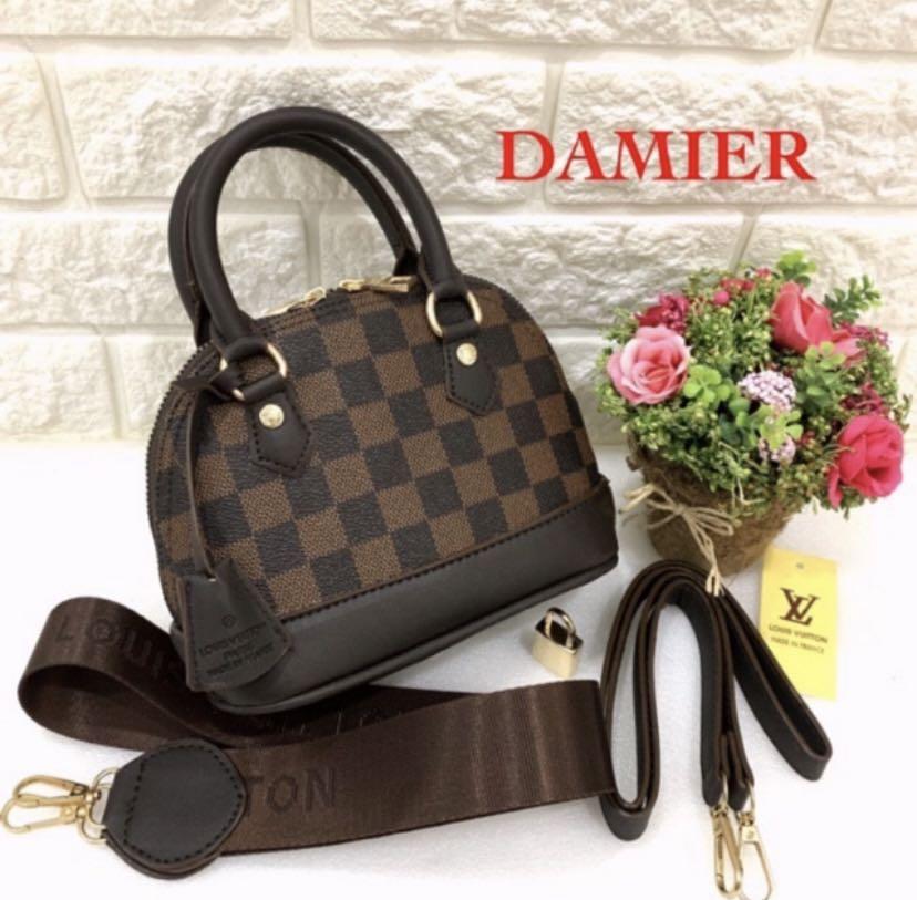 Tas LV alma mini slingbag (batam import) diskonlebaran, Fesyen Wanita