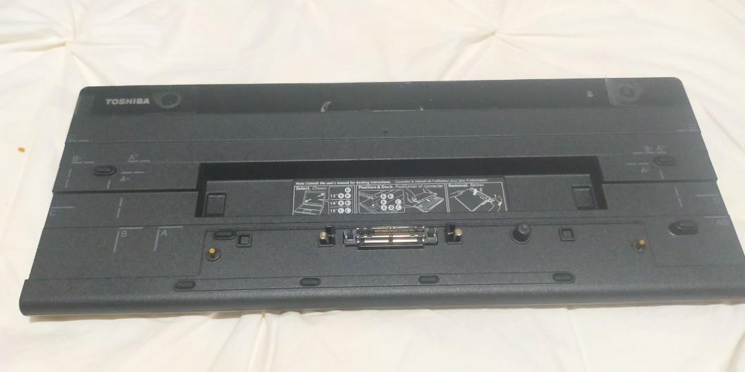Toshiba Docking Station for Laptop (Category: Laptops & Notebooks) located in Paranaque City. Submitted by seb_trading (Listing ID 1085667203, Image 1). Description: compatible with Toshiba Laptop: Tecra A40-c Tecra A40-d Tecra A50-a Tecra A50-c Tecra A50-d Tecra A50-e Tecra Z40-a Tecra Z40-b Tecra Z40-c Tecra Z40T-c Tecra Z50-a Tecra Z50-c Tecra Z50-d Tecra Z50-e Protege A30-c Protege A30T-c Protege A30-d Protege R30-a Protege Z30-a Protege Z30-