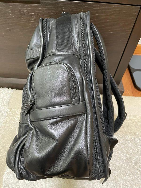 Tumi alpha shop 2 backpack leather