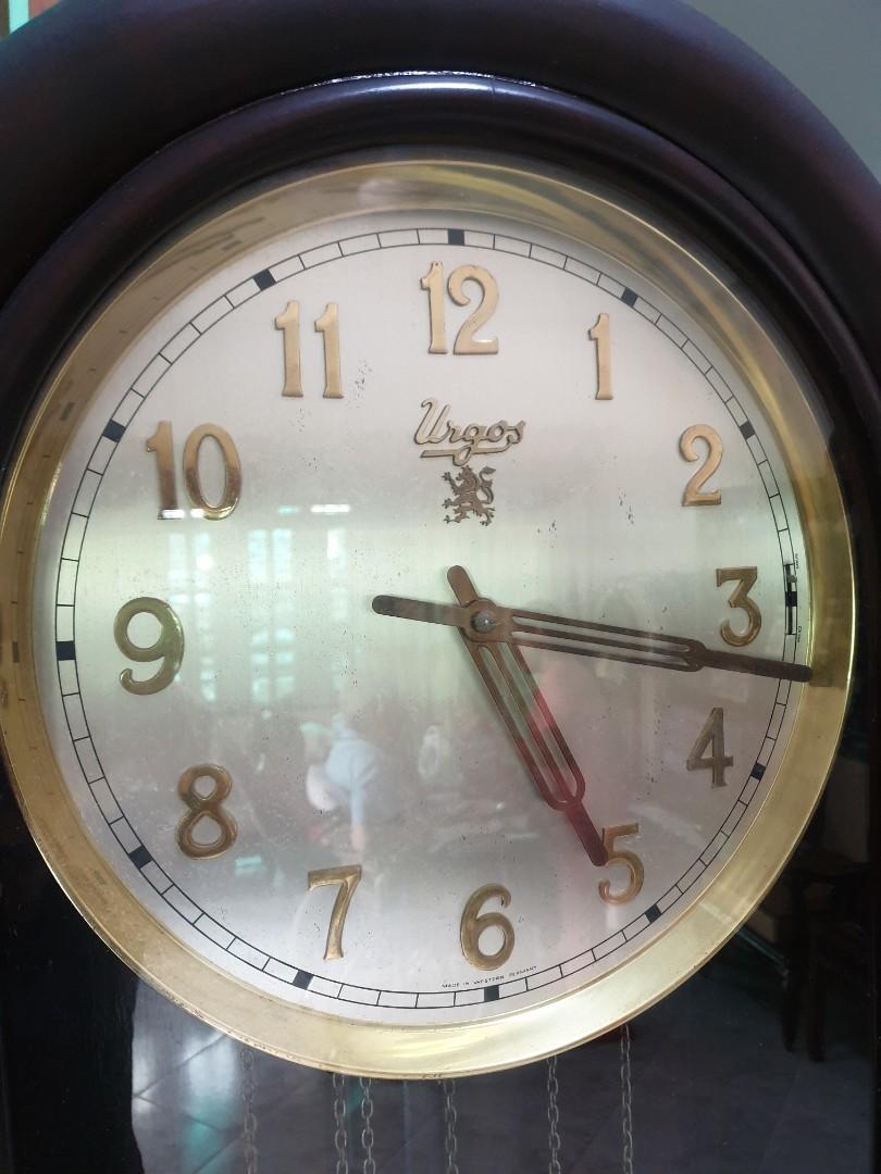 Urgos grandfather clock, Hobbies & Toys, Memorabilia & Collectibles