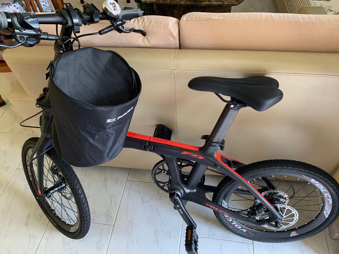 Volck Folding Bike Sava Z1 9S 20 Sports Equipment Bicycles Parts Bicycles on Carousell