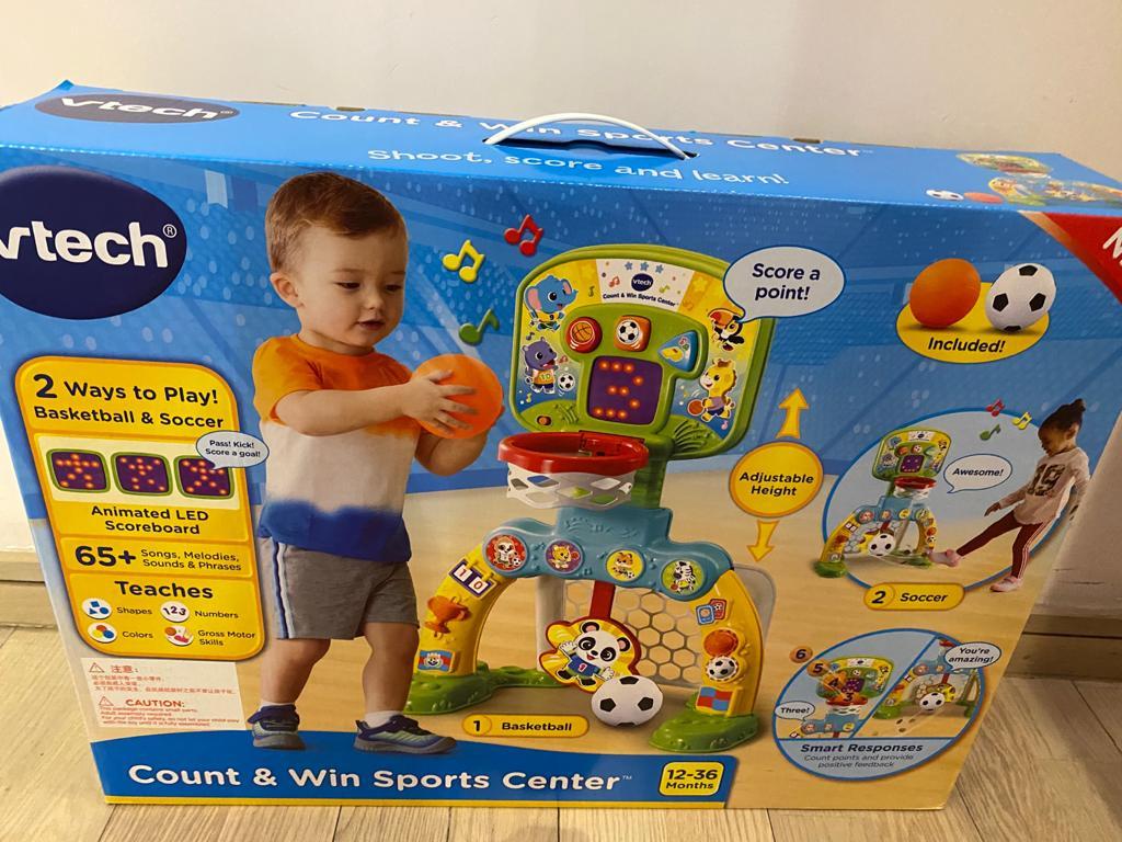 count and win sports center vtech