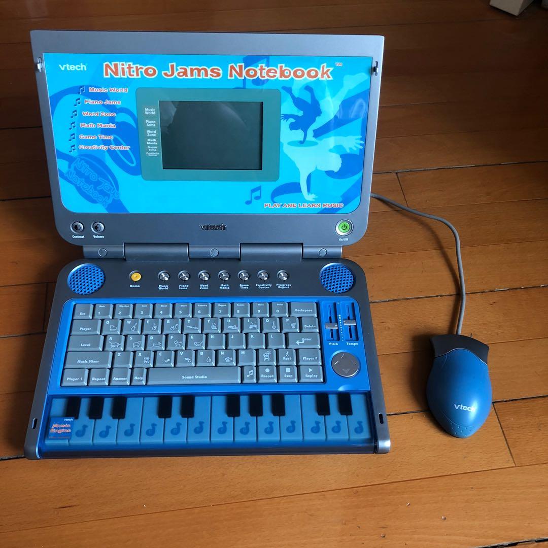 vtech Nitro Jams Notebook 偉易達兒童第一部筆記本👍🏻, 兒童＆孕婦用品, 嬰兒玩具 Carousell