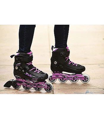 Women s roller skates Fila Madame Houdini Black Violet women s Women s Fashion Footwear Flipflops and Slides on Carousell