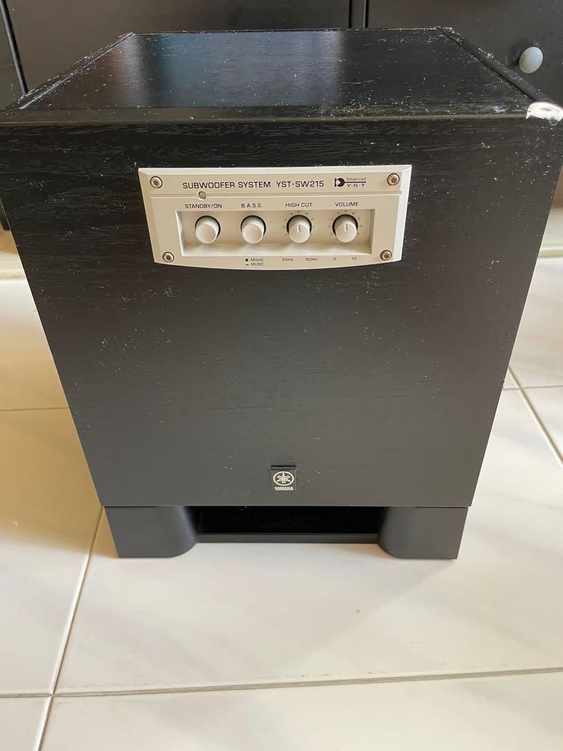 Yamaha Active Subwoofer YSTSW215, Audio, Soundbars, Speakers