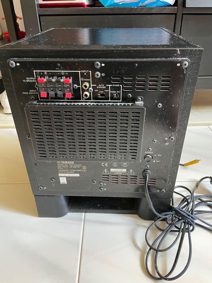 Yamaha Active Subwoofer YSTSW215, Audio, Soundbars, Speakers