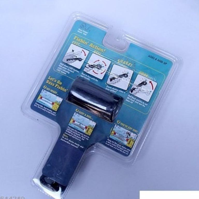 電子釣魚機電子遊戲機bass fishin 1997年全新未開, 玩具收藏品, 玩具