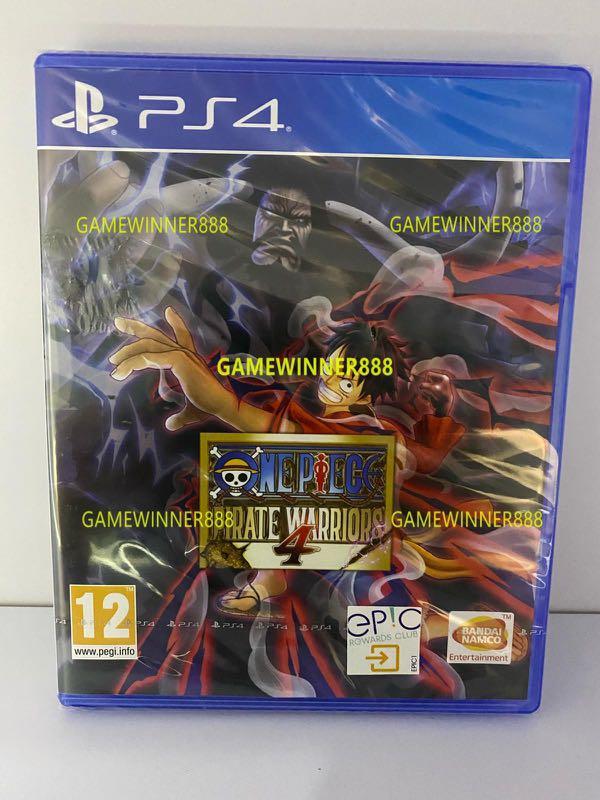 全新ps4遊戲航海王海賊無雙4 One Piece Pirate Warriors 4 歐版英文版 遊戲機 遊戲機遊戲 Carousell
