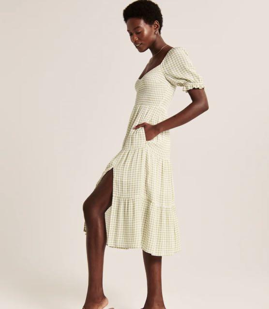 Abercrombie plaid sales dress