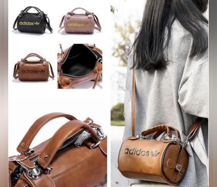 Adidas Bag Women Shoulder Sling Bag Cylinder bag crossbody Bag