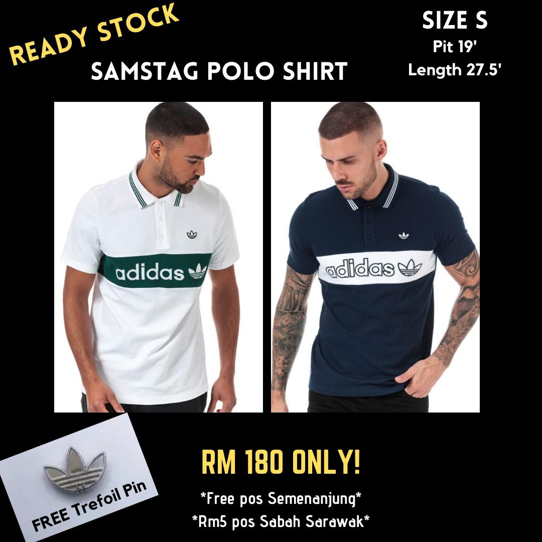 Adidas samstag polo shirt cheap