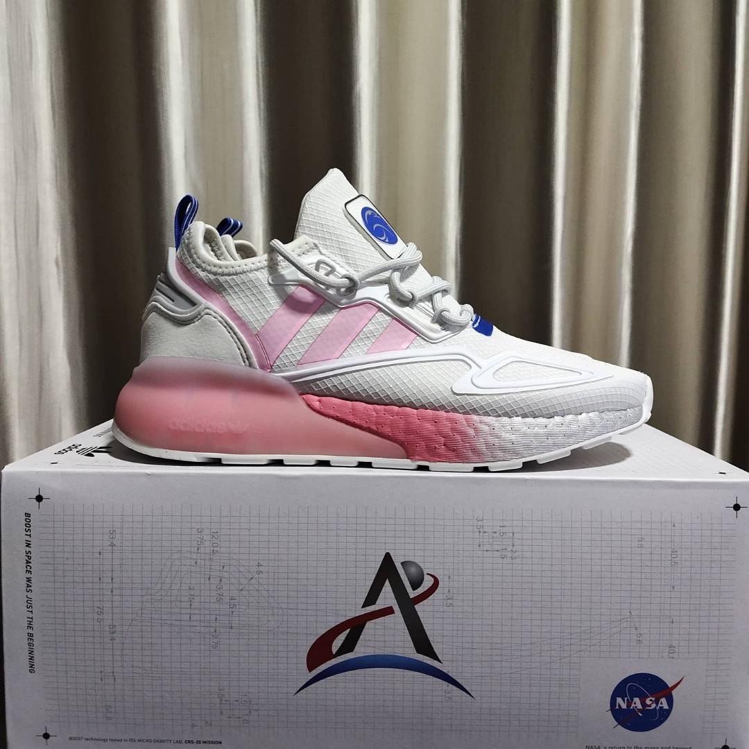 Adidas ZX 2K Boost W X NASA #Sell4Me, Women's Fashion, Footwear, Sneakers  on Carousell