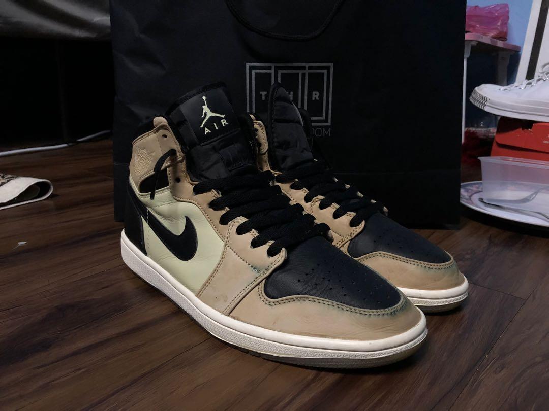 Air jordan online 1 light cream