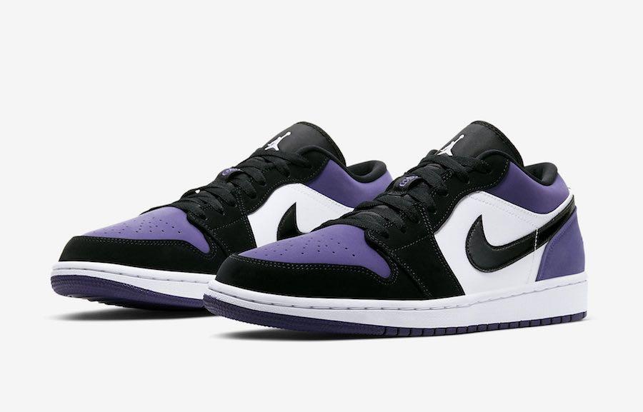 Jordan 1 low court purple 2.0 clearance