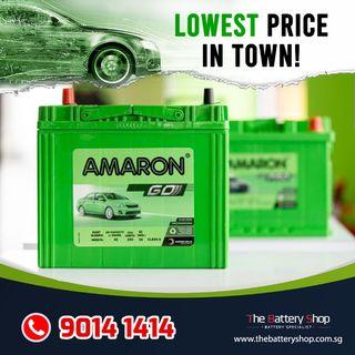 Amaron Car Battery Lowest Price in Town (Installation Upon Request)