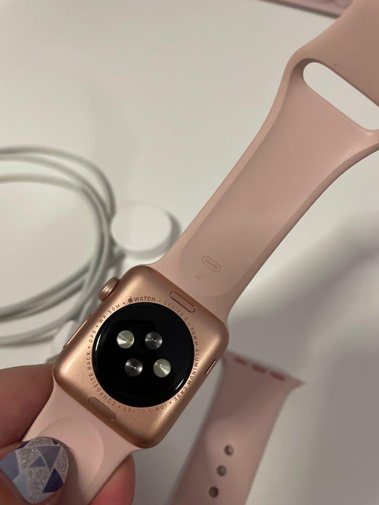 Apple watch series 3 38 rose gold shop
