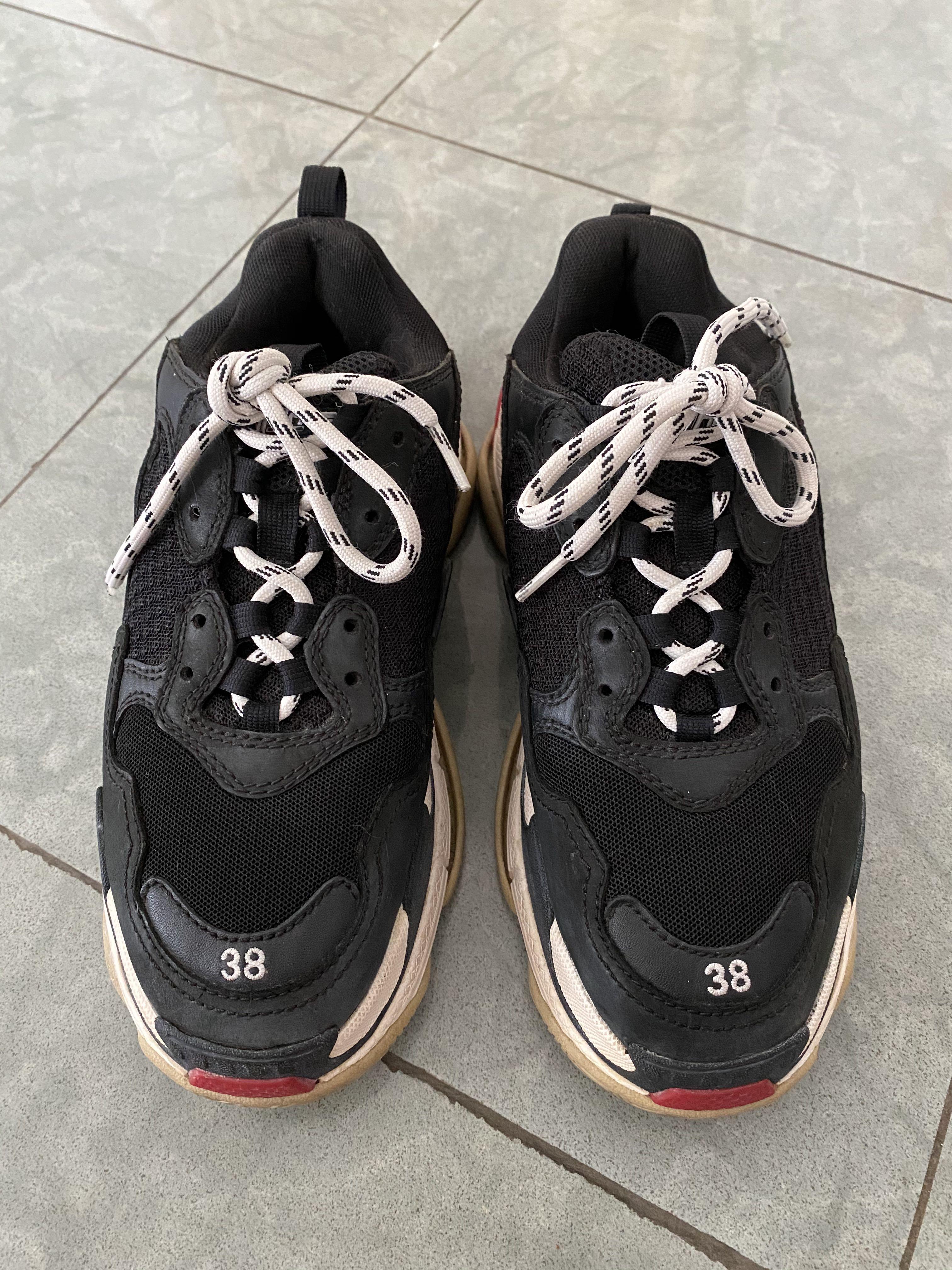 Balenciaga triple s black 38 Clearance