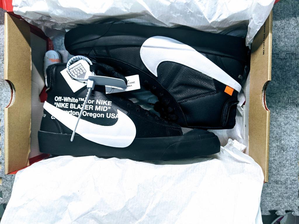 Bnds Bnib Off White X Nike Blazer Mid Grim Reapers Us 12 Uk 11 Men S Fashion Footwear Sneakers On Carousell