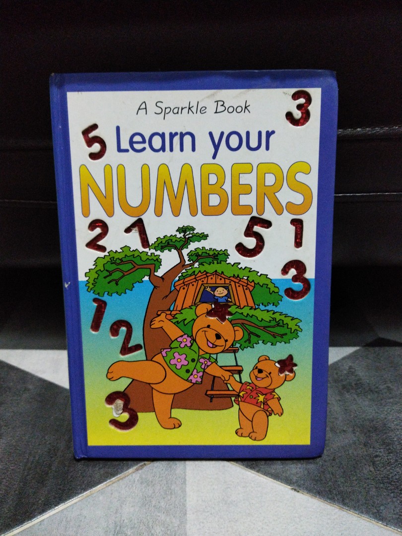 Board book: a sparkle book learn your numbers, Buku & Alat Tulis, Buku ...