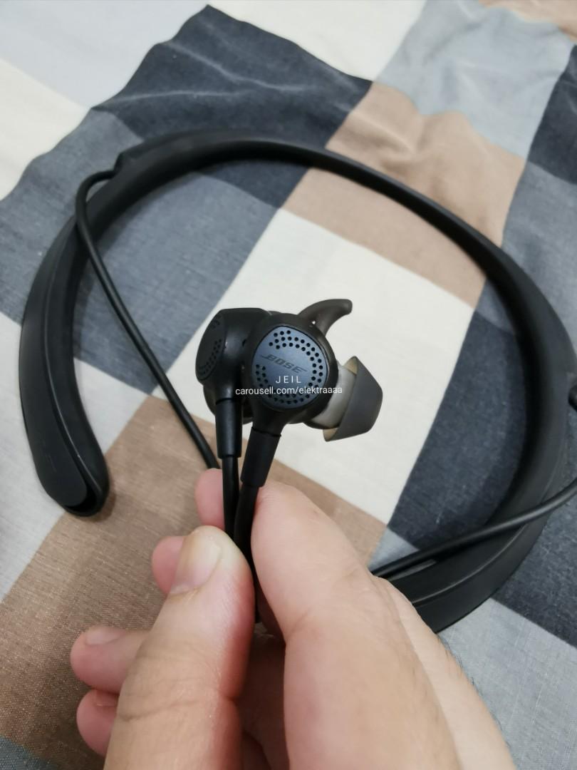 Bose Quiet Control 30 (Category: Headphones & Headsets) located in Las Pinas. Submitted by elektraaaa (Listing ID 1085832019, Image 3). Description: Selling my Bose QuietControl 30 Wireless Headphones Specs: https://www.boseapac.com/en_in/products/headphones/earbuds/quietcontrol-30.html#v=qc30_black ▫️Aesthetics, battery life, and noise cancellation: EXCELLENT! ▫️Perfect for WFH use ▫️Seldom used ▪️Box, case, and cable was unfortunately left at S