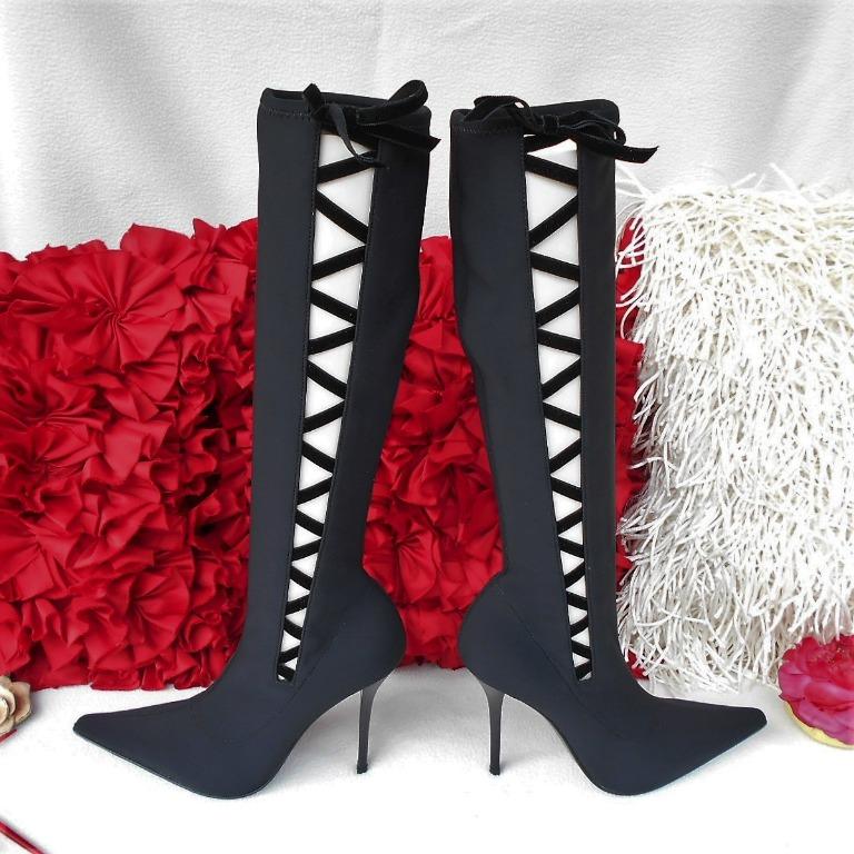 Casadei Black Stocking Boots