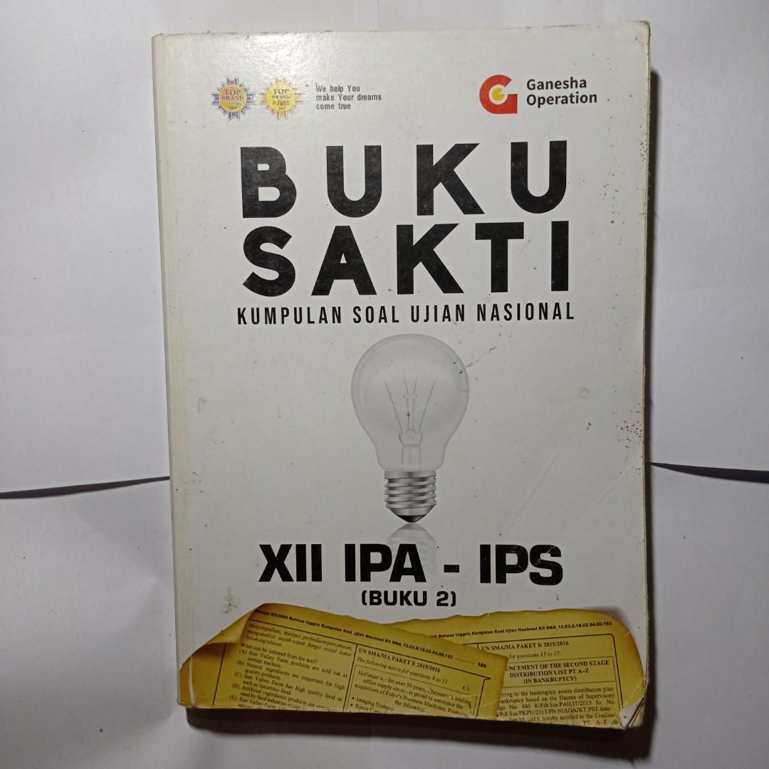 Buku Sakti Un Ipa Ips Ganesha Operation Buku Alat Tulis Buku Di Carousell