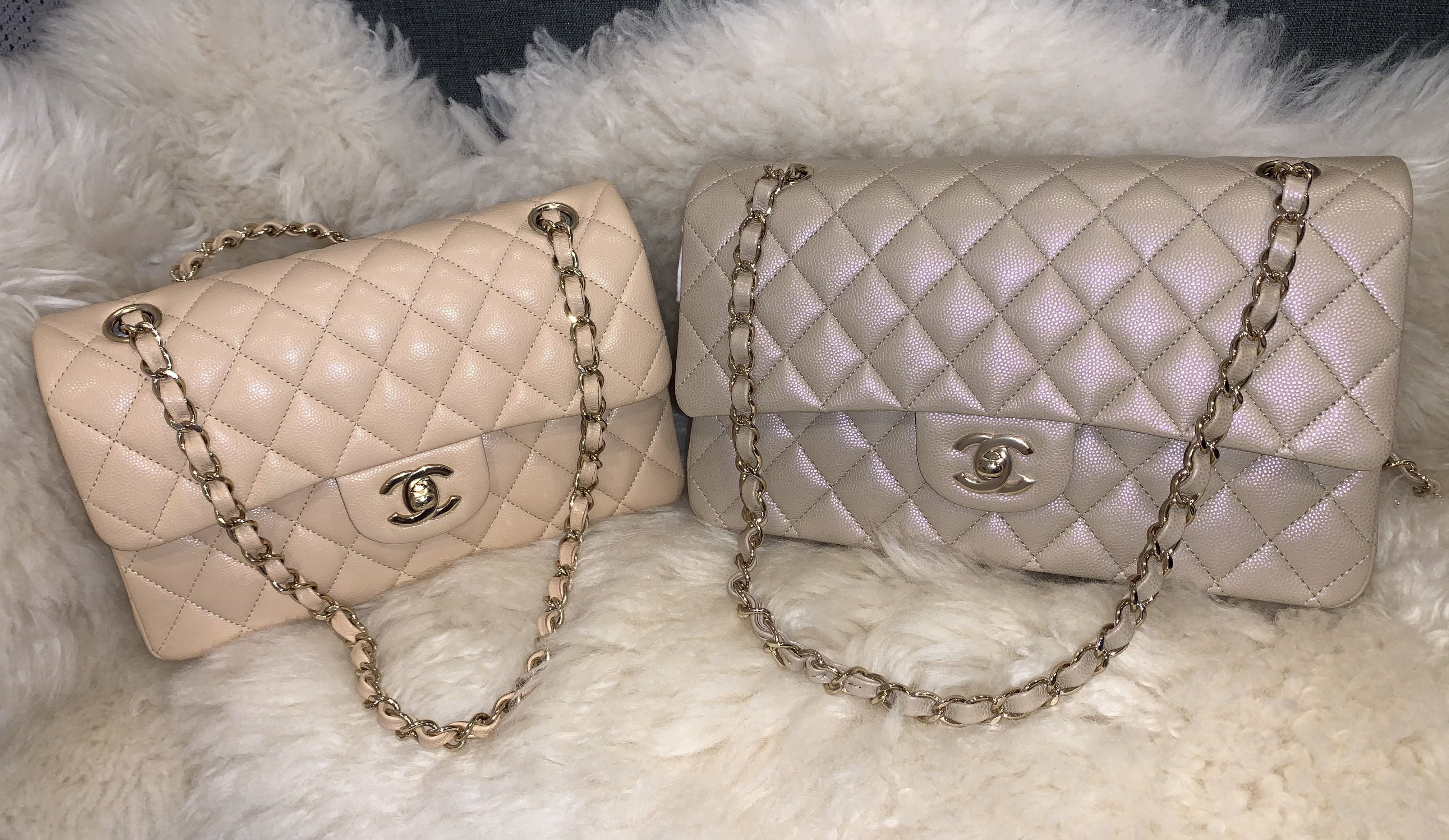 Chanel iridescent best sale beige