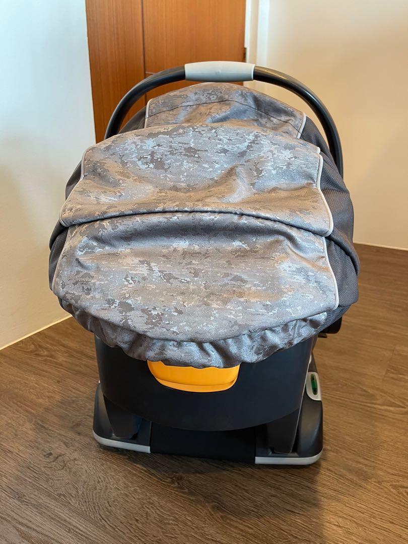 SASHA'S Rain And Wind Cover For Chicco KeyFit 35 Infant Car Seat Clear Design Maxium Coverage Infant Carrier Not Included
