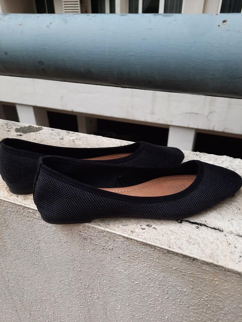 Flat shoes cotton on sale on