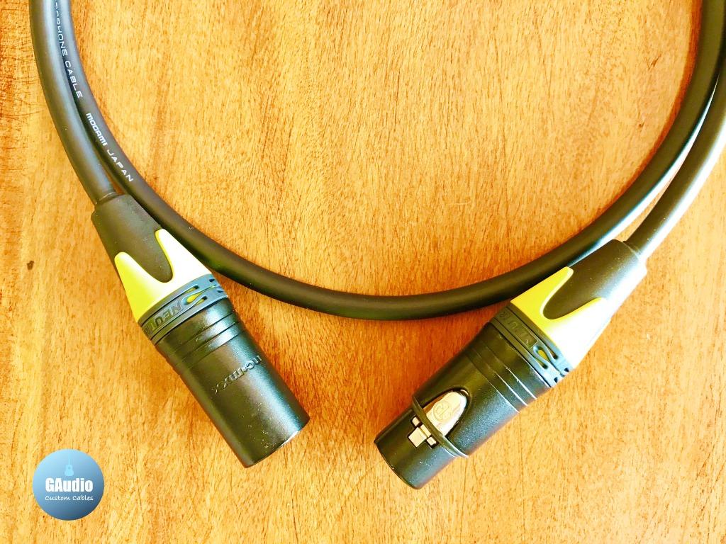 Custom Mogami Gold Microphone Cable, Hobbies & Toys, Music & Media