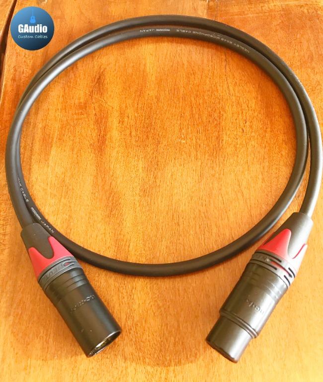 Custom Mogami Gold Microphone Cable, Hobbies & Toys, Music & Media