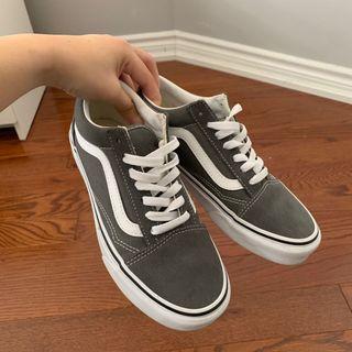 Dark Grey Old Skool Vans