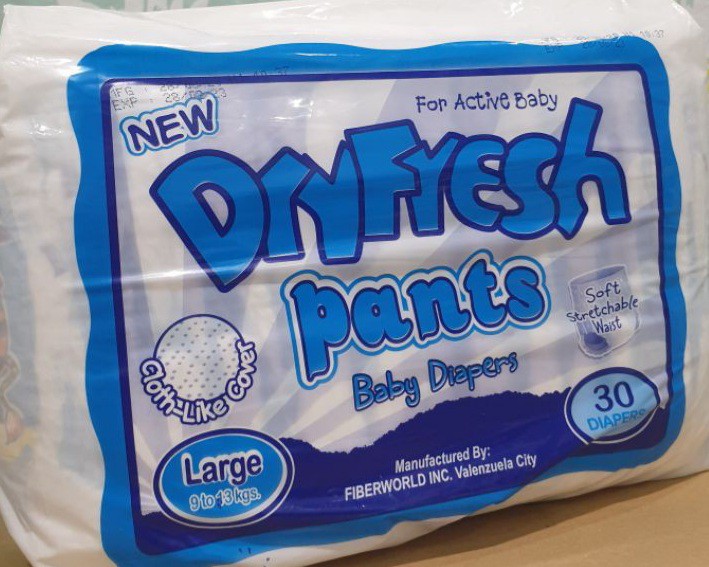 Dryfresh pants diaper Babies Kids Bathing Changing Diapers