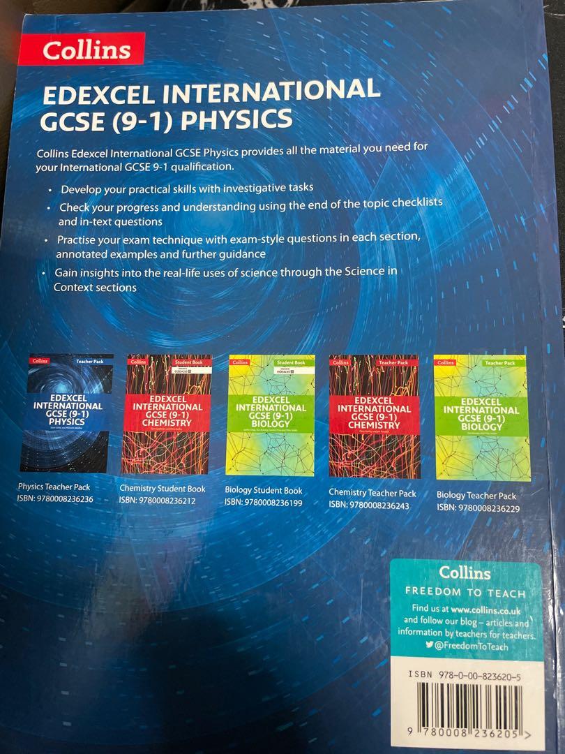 Edexcel IGCSE Physics Textbook, Hobbies & Toys, Books & Magazines ...