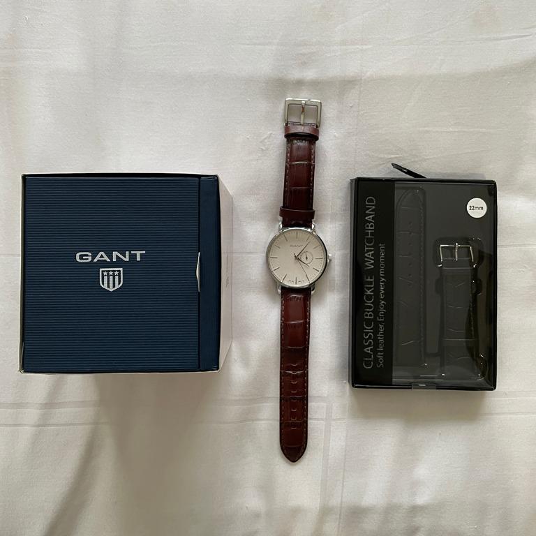 Gant leather watch discount