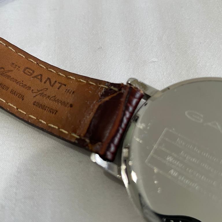 Gant leather watch sale