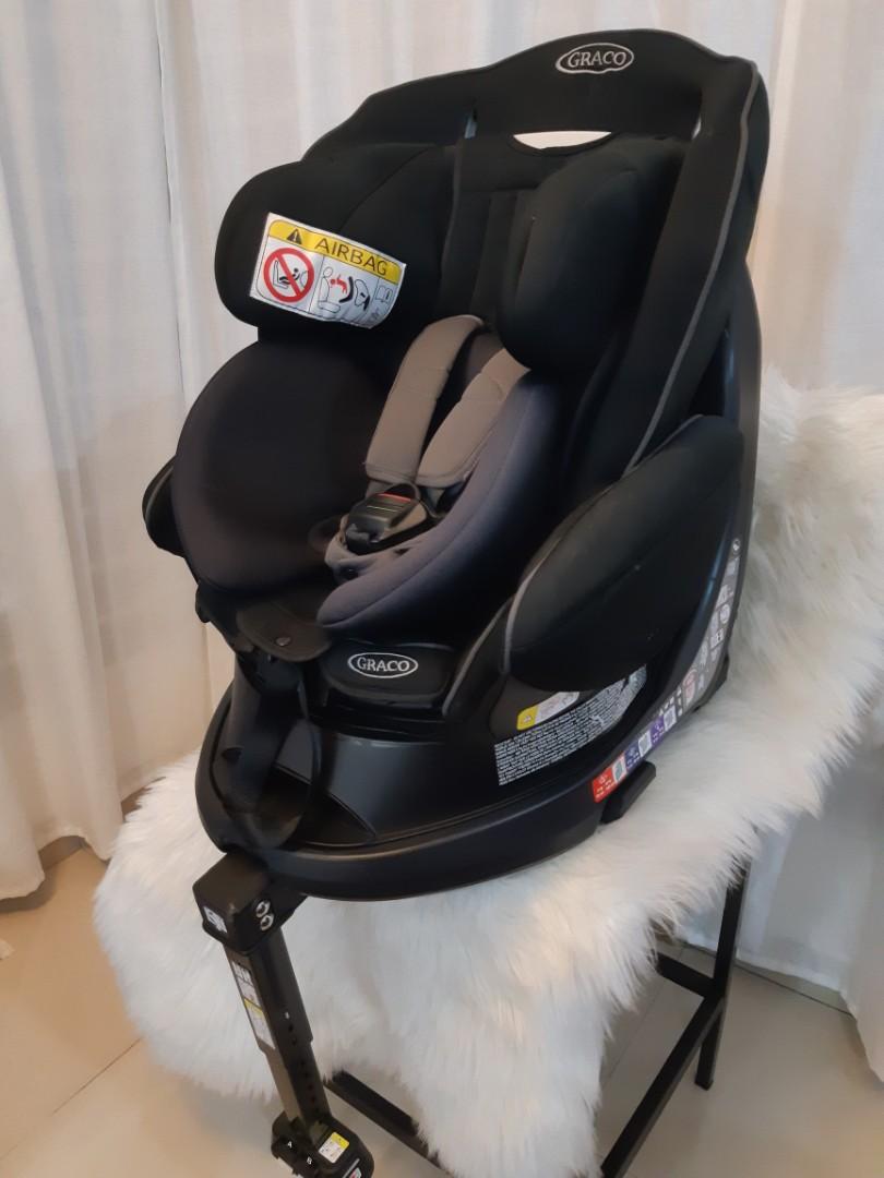 Graco Turn2Reach 360 isofix carseat Babies Kids Going Out